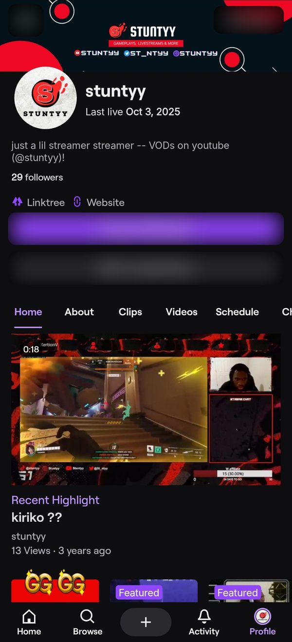 stuntyy's Twitch profile